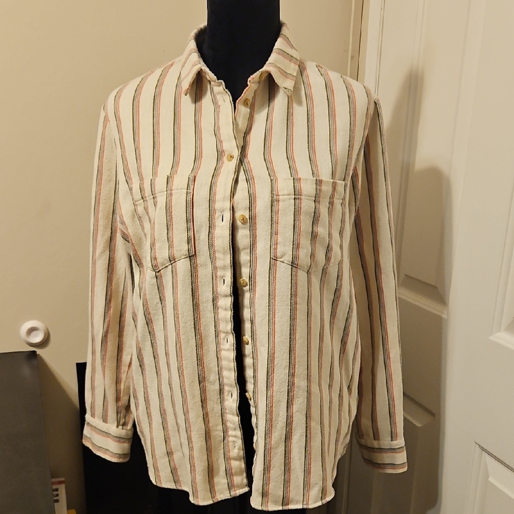 Madewell Multicolor Striped Shirt